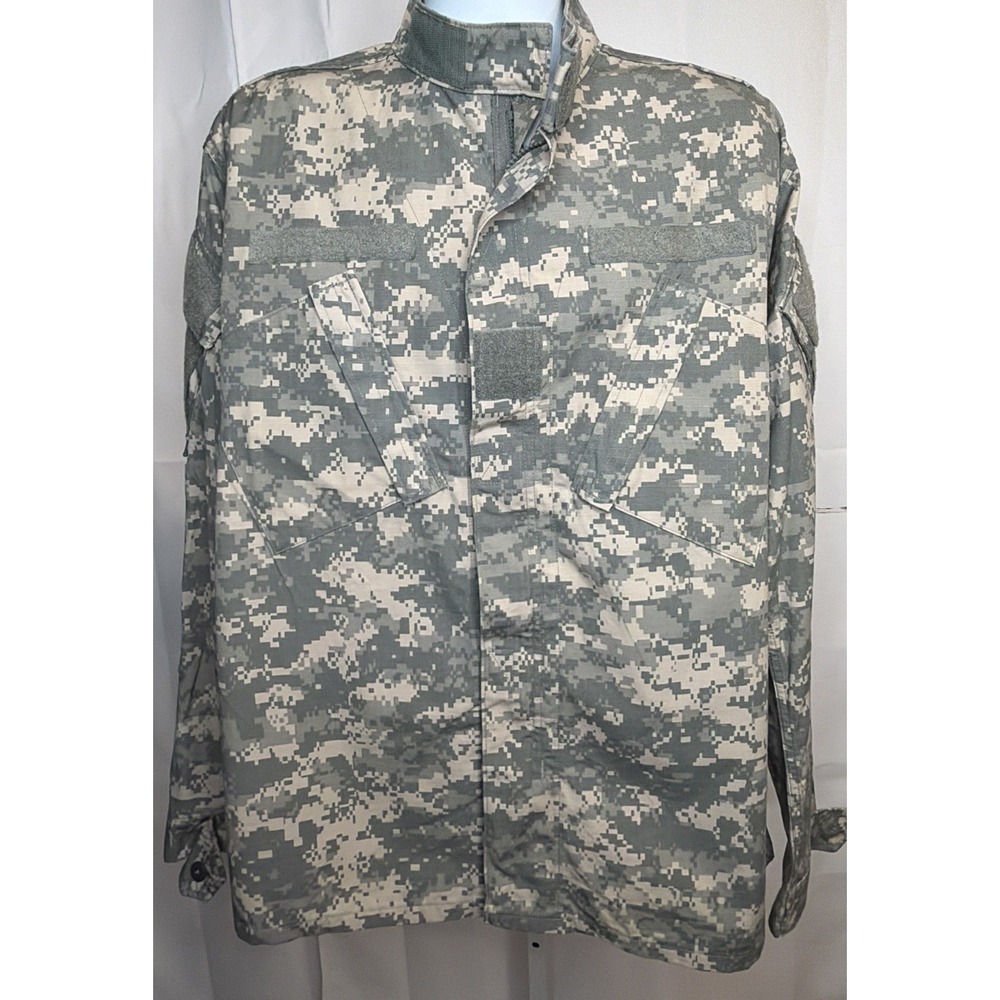 USGI Army ACU UCP Digital Camo Combat Coat Large Regular Insect Guard 2007